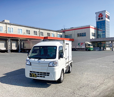 『岡山センター/軽トラック配送』開始しました