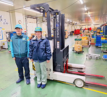 『入社1年目、フォークリフト免許を取りました!